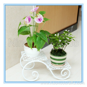 Metal Painting Flower Pot Frame Stand metal bicycle